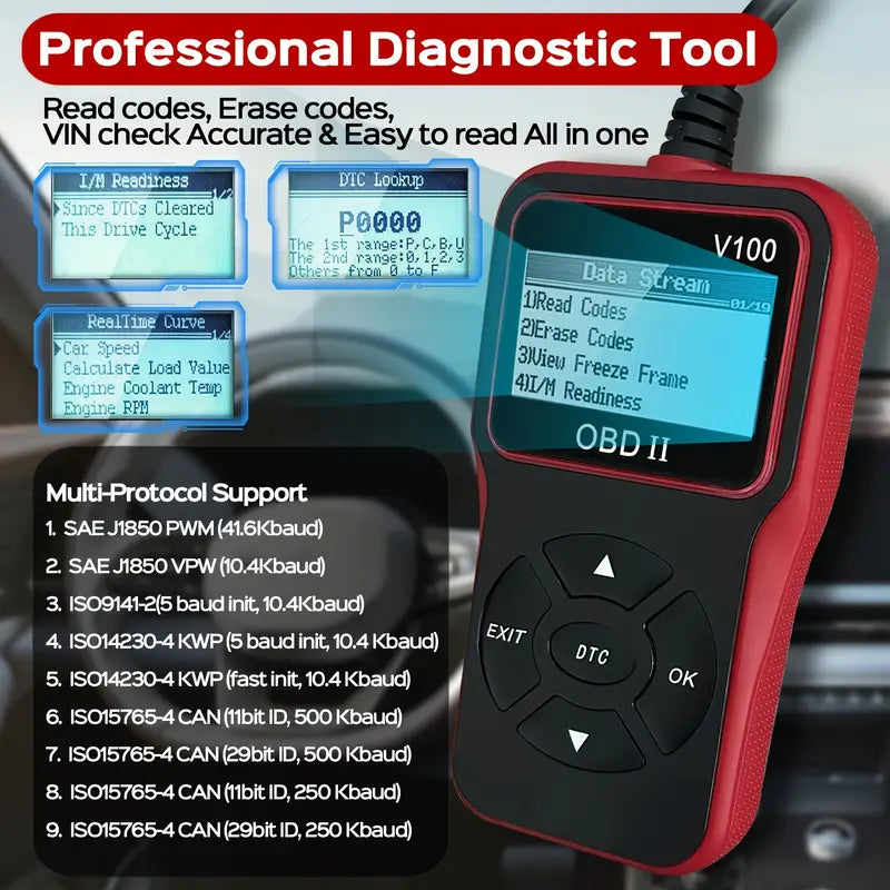 Advanced OBD2 Scanner Tool